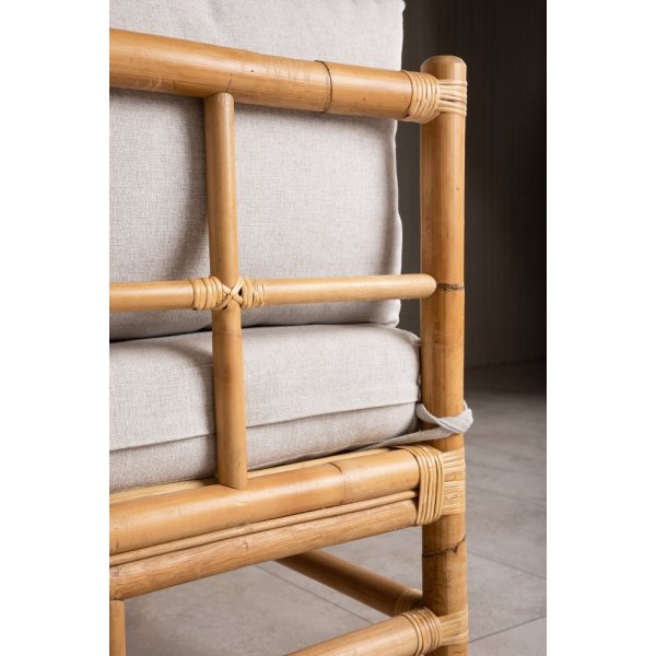 Module d'angle en cannage - Naturel Module d'angle en cannage - Naturel