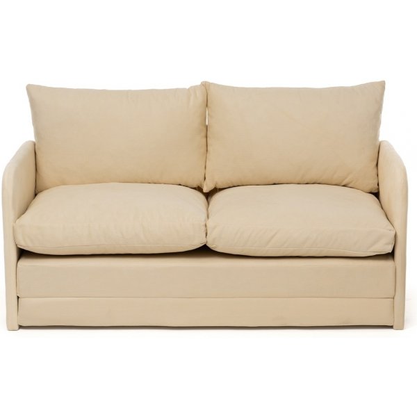 Saga 2-sits bäddsoffa - Cream Saga 2-sits bäddsoffa - Cream