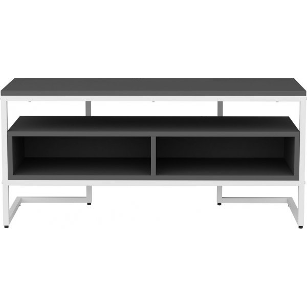 Banc multimédia Merrion - Blanc/anthracite Banc multimédia Merrion - Blanc/anthracite