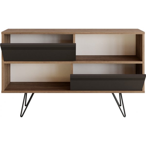 Kerby TV-bnk - Antracit/valnt