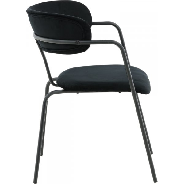 Tell karmstol - Svart Tell karmstol - Svart