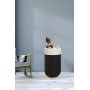 Table d'appoint Bud 70 cm - Noir/blanc