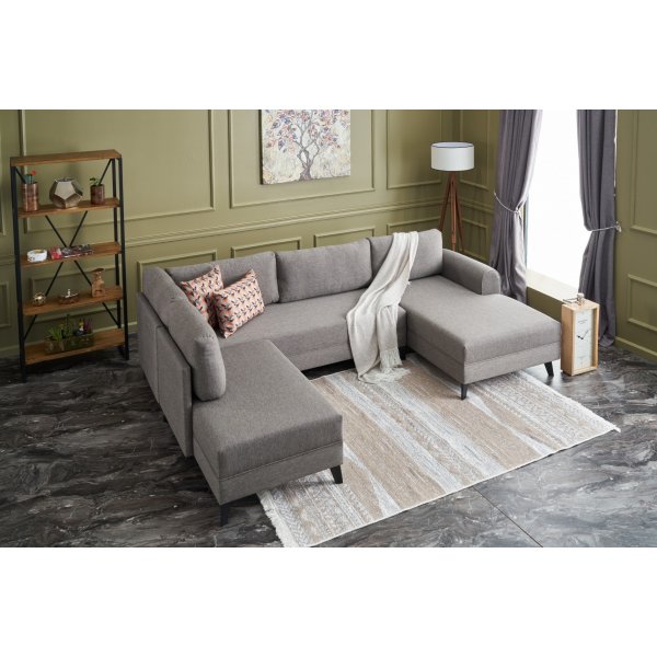 Canapé-lit Belen - Marron Canapé-lit Belen - Marron