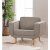 Fauteuil Berjer - Gris/chne