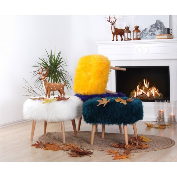 Deer sittpuff - Gul Deer sittpuff - Gul