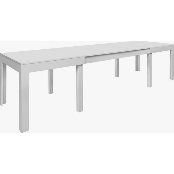 Table à manger Filo 159,8-299,5 x 90 cm - Blanc Table à manger Filo 159,8-299,5 x 90 cm - Blanc