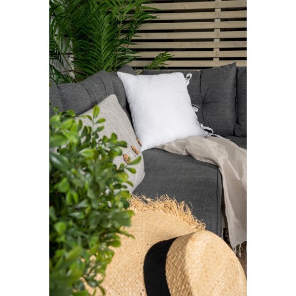 Groupe de canapés d\\\'angle Watford - Noir/gris Groupe de canapés d\\\'angle Watford - Noir/gris