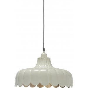 Wells taklampa - Beige/guld - 43 cm