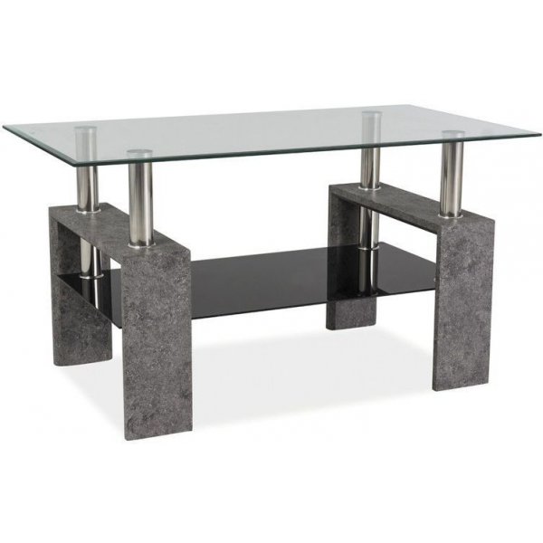Clemson soffbord 110 x 60 cm - Gr marmor