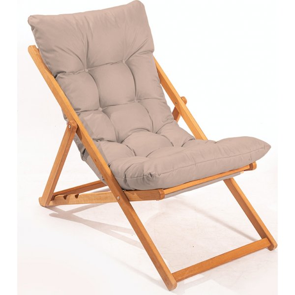 Chaise Longue Playa - Marron