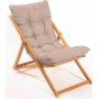 Chaise Longue Playa - Marron