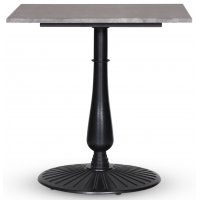 Mystery bord 75x75 cm - Blad svart underrede/betongimitation Mystery bord 75x75 cm - Blad svart underrede/betongimitation