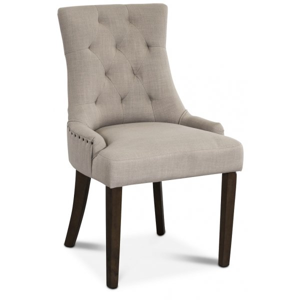 Victoria matgrupp inklusive 6 st Tuva matstolar i beige tyg Victoria matgrupp inklusive 6 st Tuva matstolar i beige tyg
