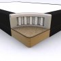 Safir Stllbar Sng - Valfri storlek