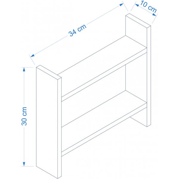Denver kökshylla - Antracit Denver kökshylla - Antracit