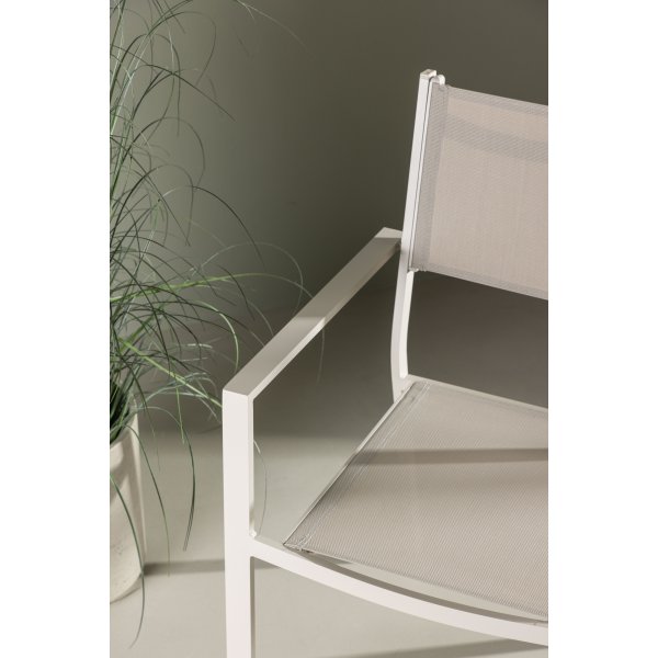 Utestol stapelbar beige - Copacabana Utestol stapelbar beige - Copacabana