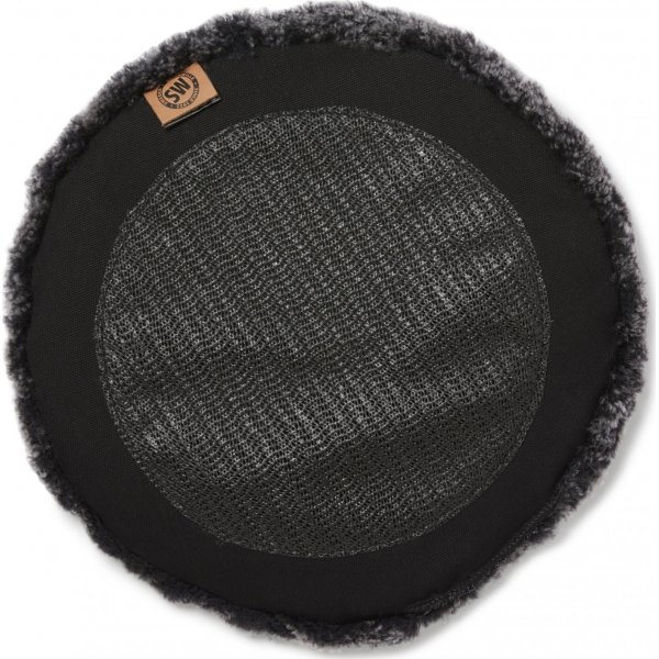 Coussin d'assise Curly Gris fonc - 34 cm