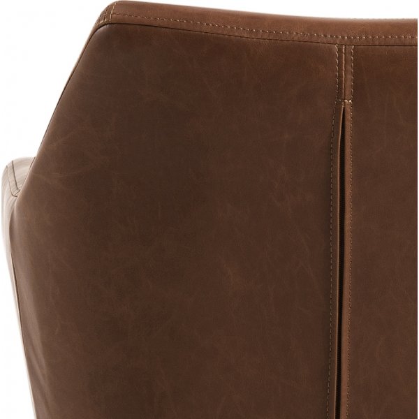 Nora bureaustoel - Bruin PU Nora bureaustoel - Bruin PU