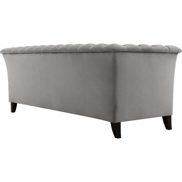 Soffa chesterfield 3-sits grå - Henry Soffa chesterfield 3-sits grå - Henry
