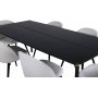 Matgrupp Pelle 190x90 cm inkl 6 st Alice stolar i manchester
