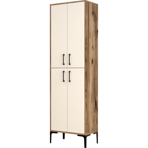 Meuble à chaussures Berlin - Noyer/crème Meuble à chaussures Berlin - Noyer/crème