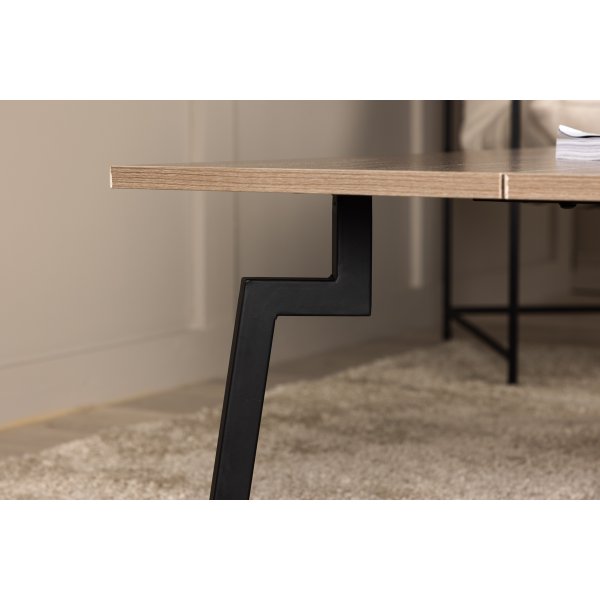 Table basse Bethan 120 x 70 cm - Noyer Table basse Bethan 120 x 70 cm - Noyer