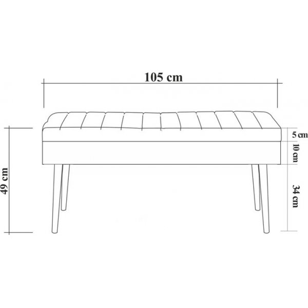 Banc Vina - Blanc/pierre Banc Vina - Blanc/pierre