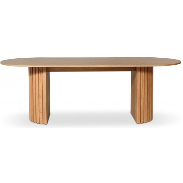 PiPi ovalt matbord 230 cm - Oljad ek