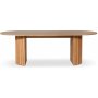 PiPi ovale eettafel 230 cm - Geolied eiken