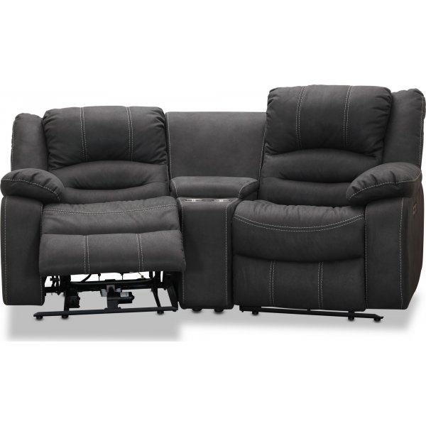 Canapé Kensington Manual 2 Places - Gris Canapé Kensington Manual 2 Places - Gris