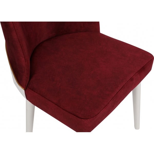 Ensemble de chaises Nova - Rouge/blanc