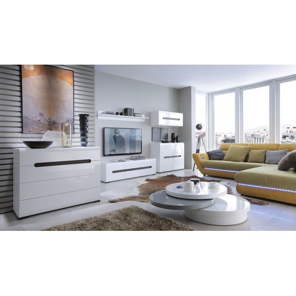 Lunden väggskåp - Vit (Högglans) Lunden väggskåp - Vit (Högglans)