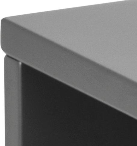 Ashlan vägghängt sängbord 35 x 32 cm - Grå Ashlan vägghängt sängbord 35 x 32 cm - Grå