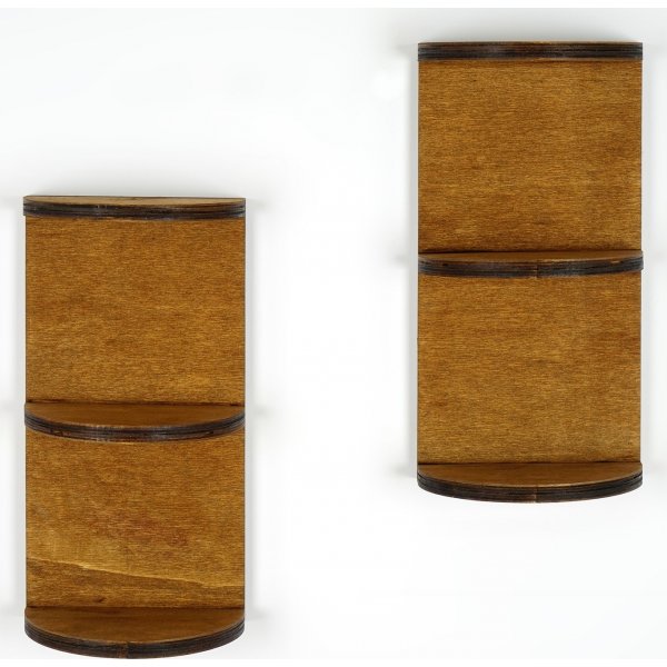 Rafa wandplank 259 Walnoot