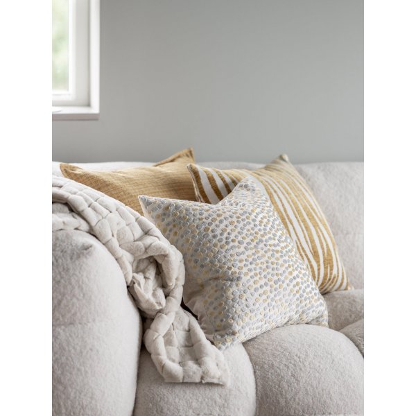 Pongo kussenhoes 45 x 45 cm - Warm geel