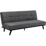 Enna 2,5-sits bddsoffa - Gr/svart