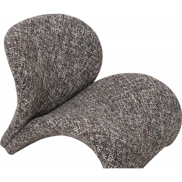 Fauteuil Sofia Marron fonc Mix