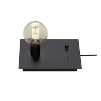 Load Bordslampa med USB - Svart Load Bordslampa med USB - Svart