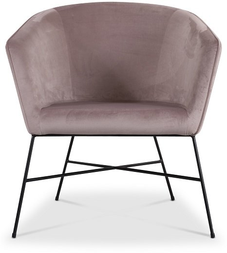 Isabelle ftlj i rosa sammet + Flckborttagare fr mbler