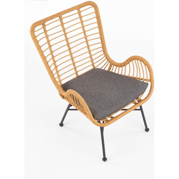 Minos fauteuil - Rotan + Vlekverwijderaar voor meubels