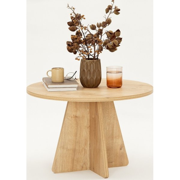 Table basse champignon Ø60 cm - Chêne saphir Table basse champignon Ø60 cm - Chêne saphir