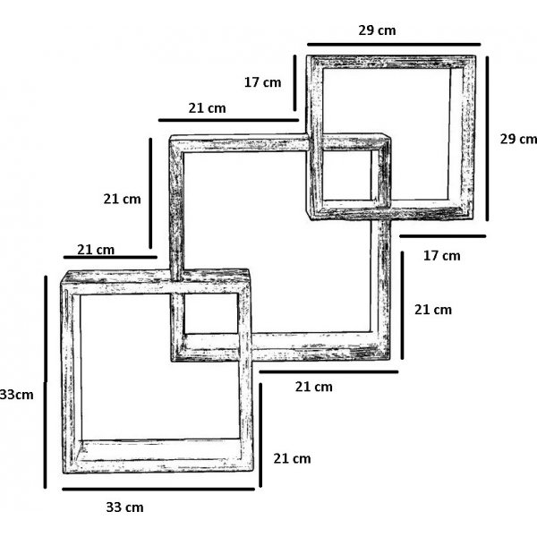 Rutor v�gghylla - Ek