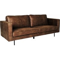 Balbus 3-sits soffa - Mörkbrun Balbus 3-sits soffa - Mörkbrun