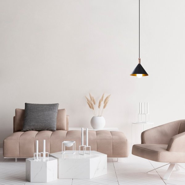 Plafonnier Berkeley 203-S - Noir Plafonnier Berkeley 203-S - Noir