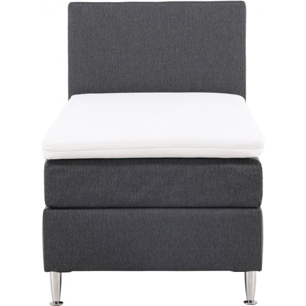 Toledo bed 90 x 200 cm - Donkergrijs