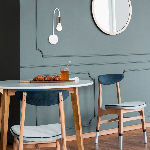 Baston wandlamp 3282 - Wit