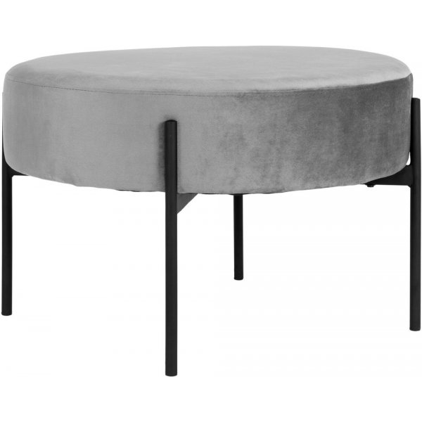 Amadora Sittpuff - Gr�/svart