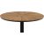 Table  manger Croft 120 cm - Noir/Naturel