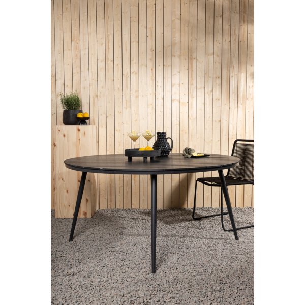 Break matbord Ø150 cm - Svart Break matbord Ø150 cm - Svart