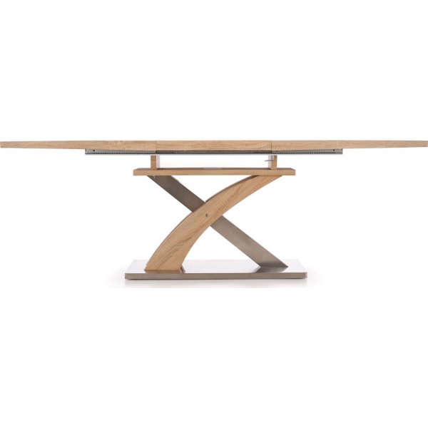 Table à manger extensible Bonita en chêne - 160-220 x 90 cm Table à manger extensible Bonita en chêne - 160-220 x 90 cm